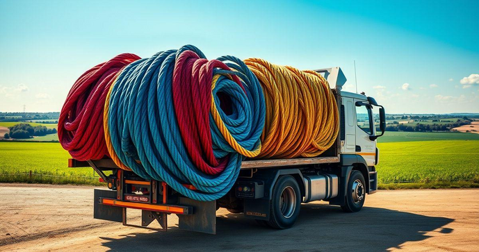 Cordas para caminhão: Como escolher as melhores opções para transporte seguro