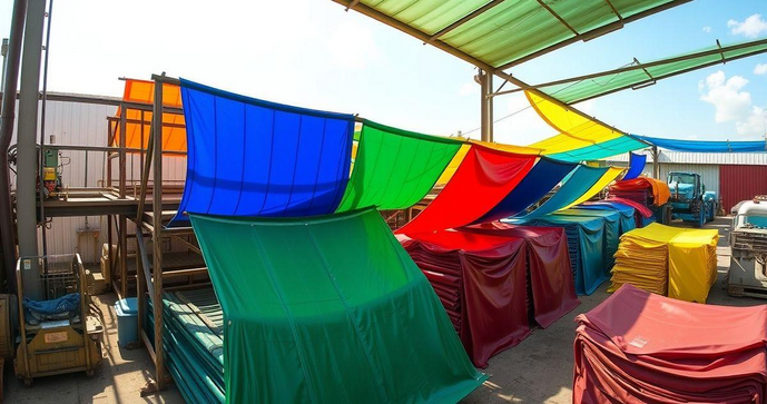 Fábrica de lonas plásticas: soluções versáteis para diversas aplicações
