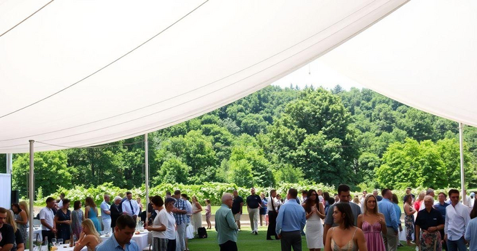 Como a locação de galpão em lona pode otimizar seus eventos