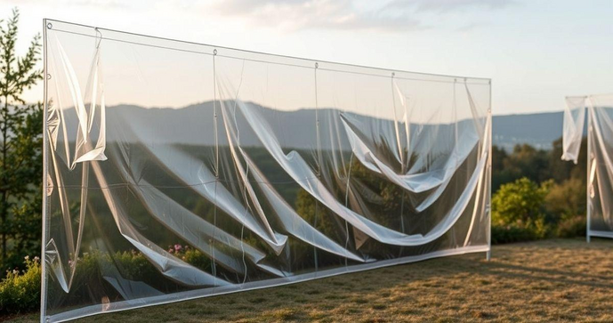 Lona plástica transparente: como escolher a ideal para suas necessidades