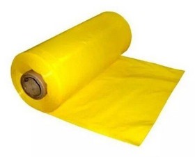 lona plastica amarela